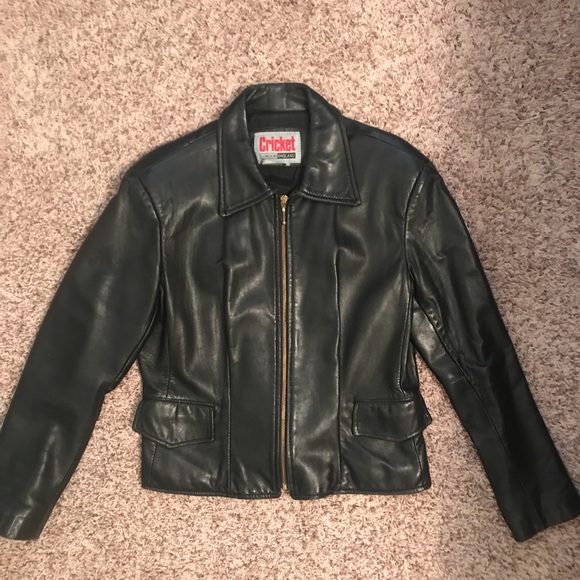 Cricket London England Leather Jacket - Picture 4 of 4